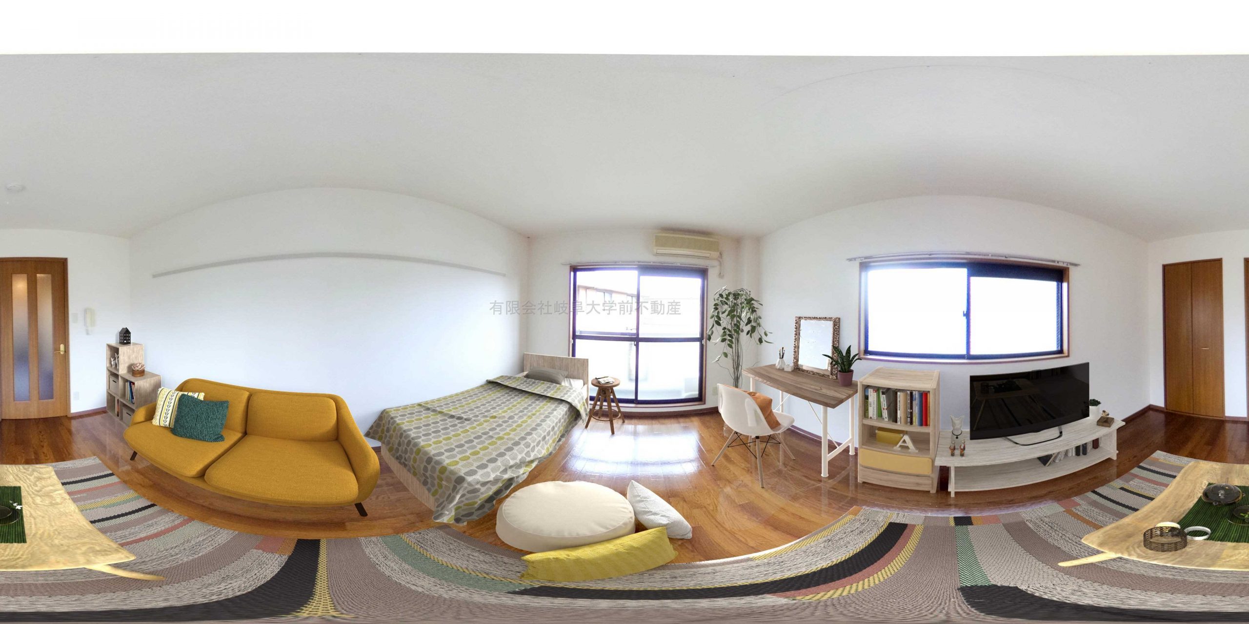 家具設置イメージ（画像中の家具や小物はCGイメージであり、実際のお部屋には設置されておりません）