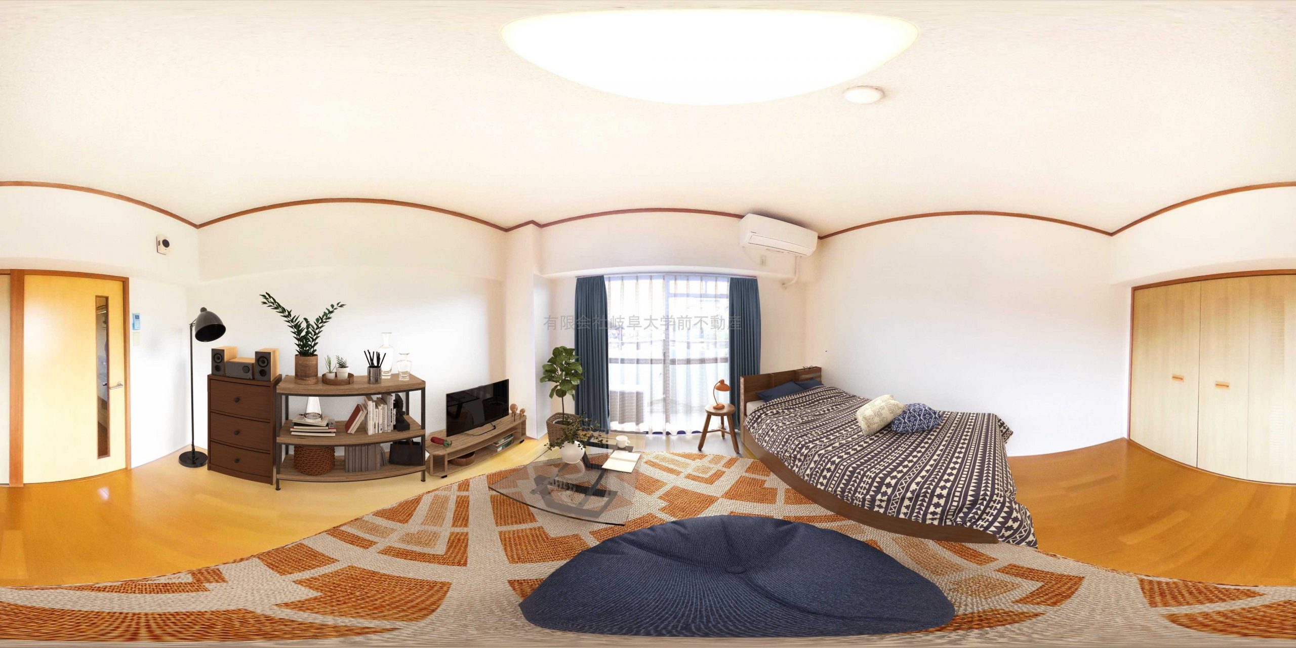 家具設置イメージ（画像中の家具や小物はCGイメージであり、実際のお部屋には設置されておりません）