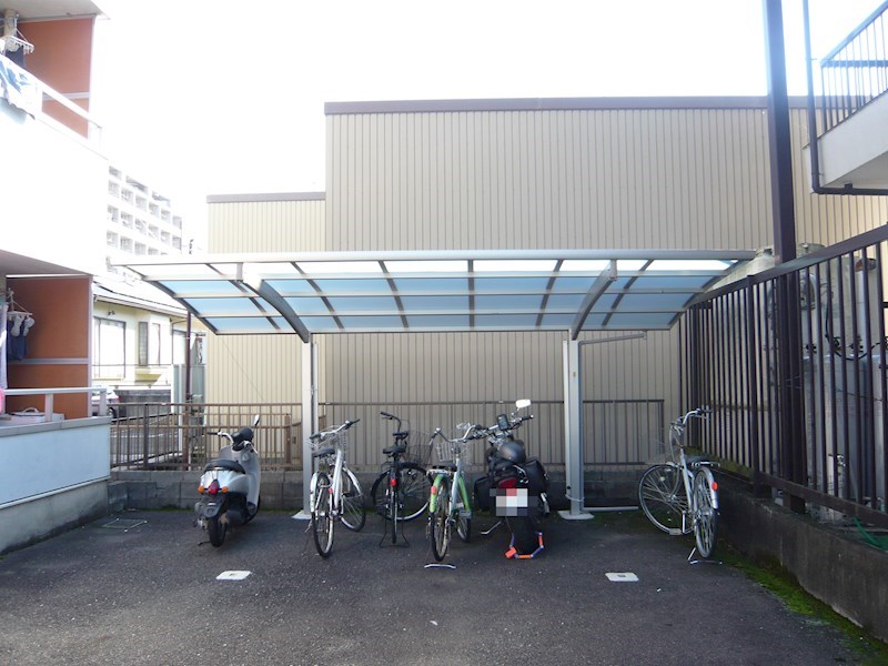 コーポMAS 駐輪場